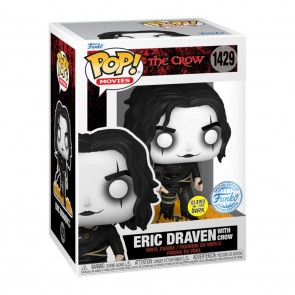 Crow - Eric Draven with Crow US Exclusive Glow Pop! Vinyl