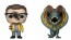 Jurassic Park - Dennis Nedry & Dilophosaurus US Exclusive Pop! Vinyl 2-pack