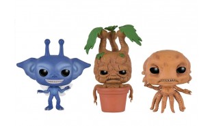 Harry Potter - Cornish Pixie, Mandrake & Grindylow Mini SDCC 2016 Exclusive Pop! 3 Pack