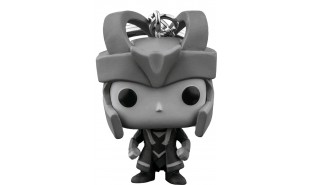 Thor - Loki Black & White Pocket Pop! Keychain