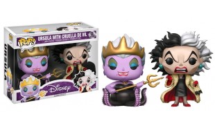 Disney - Ursula with Cruella de Vil US Exclusive Pop! Vinyl 2-pack