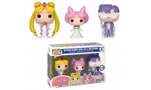 Sailor Moon - Neo Queen Serenity Small Lady & King Endymion 3-Pack US Exclusive Pop! Vinyl