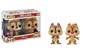 Disney - Chip & Dale Flocked Pop! 2Pk Vinyl SDCC 2017
