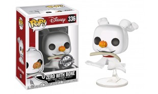 The Nightmare Before Christmas - Zero with Bone US Exclusive Pop! Vinyl
