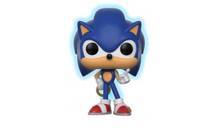 Sonic the Hedgehog - Sonic with Ring Glow US Exclusive Pop! Vinyl