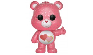 Care Bears - Love-A-Lot Bear Glitter US Exclusive Pop! Vinyl