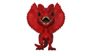 Jurassic Park - Dilophosaurus Red US Exclusive Pop! Vinyl