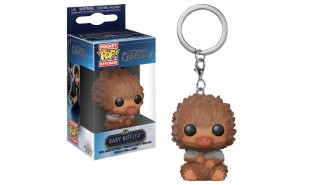 Fantastic Beasts 2: The Crimes of Grindelwald - Baby Niffler Tan Multi Pocket Pop! Keychain