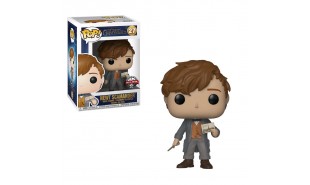 Fantastic Beasts 2: The Crimes of Grindelwald - Newt with Postcard US Exclusive Pop! Vinyl