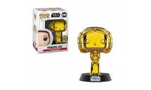 Star Wars - Princess Leia Gold Chrome SW19 Pop! Vinyl