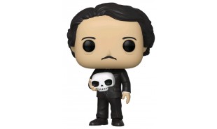 Icons - Edgar Allan Poe with Skull Pop! Vinyl