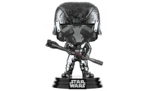 Star Wars - Knight of Ren War Club Episode IX Rise of Skywalker Hematite Chrome Pop! Vinyl