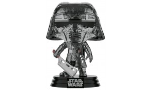 Star Wars - Knight of Ren Blade Episode IX Rise of Skywalker Hematite Chrome Pop! Vinyl