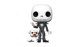 The Nightmare Before Christmas - Jack Skellington withZero Glow US Exclusive 10" Pop! Vinyl