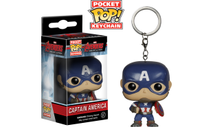 Avengers 2: Age of Ultron - Captain America Pocket Pop! Keychain