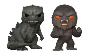 Godzilla vs Kong - Godzilla & Kong US Exclusive Pop! Vinyl 2-pack