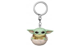 Star Wars: The Mandalorian - The Child in Hover Pram Pocket Pop! Keychain