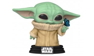 Star Wars: The Mandalorian - Grogu with Butterfly US Exclusive Pop! Vinyl