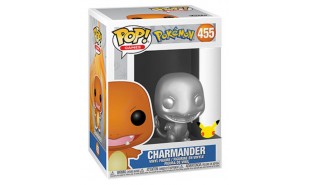 Pokemon - Charmander Silver Metallic 25th Anniversary Pop! Vinyl