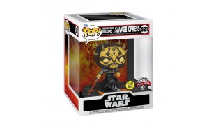 Star Wars - Red Saber Series: Savage Opress Glow US Exclusive Pop! Deluxe