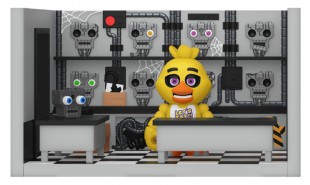 Five Nights at Freddy's - Storage Room w/Chica Snaps! Playset