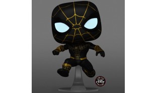SpiderMan: No Way Home - SpiderMan (Black Suit) Unmasked US Exclusive Pop! Vinyl