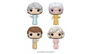 Golden Girls - Golden Girls in Robes US Exclusive Pop! 4-Pack