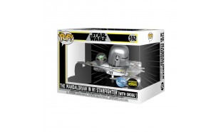 Star Wars - The Mandalorian and Grogu in N1 Starfighter US Exclusive Pop! Ride