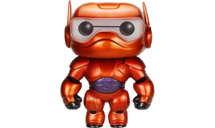 Big Hero 6 - Baymax Armor Metallic 6" Pop! Vinyl Figure