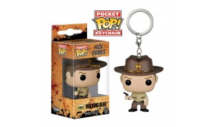 The Walking Dead - Rick Bloody Pocket Pop! Keychain