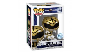 Power Rangers 30th Anniversary - White Ranger with Sword US Exclusive Pop! Vinyl