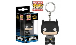 Batman - Batman (Black) Pocket Pop! Keychain
