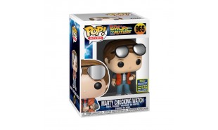 Back to the Future - Marty checking watch Pop! Vinyl SDCC 2020