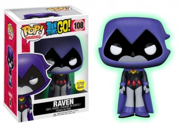 Teen Titans Go! - Raven Purple Glow Pop! Vinyl Figure