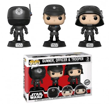 Star Wars - Death Star Gunner Officer & Trooper US Exclusive Pop! Vinyl 3-pack