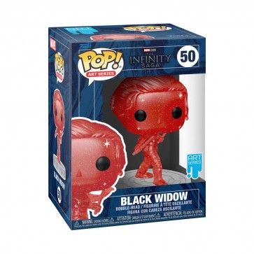 Avengers - Black Widow Infinity Saga Red (Artist) Pop! Vinyl with Protector