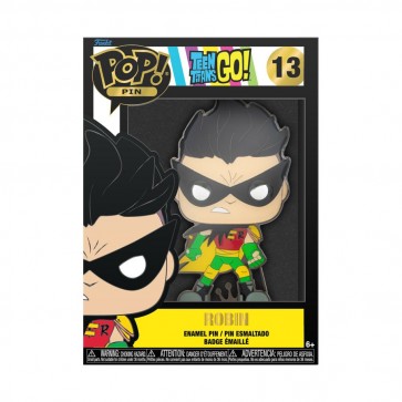 Teen Titans Go! - Robin  4" Pop! Enamel Pin