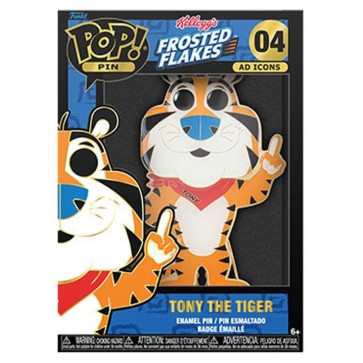 Frosted Flakes - Tony the Tiger  4" Pop! Enamel Pin