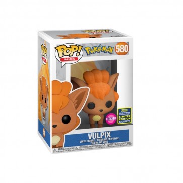 Pokemon - Vulpix Flocked Pop! Vinyl SDCC 2020