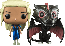 Game of Thrones - Drogon & Mhysa Metal Pop! Vinyl Figures 2-Pack