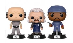 Star Wars - Lobot, Ugnaught, Bespin Guard US Exclusive Pop! Vinyl 3-Pack