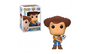 Toy Story 4 - Woody with Forky US Exclusive Pop! Vinyl