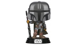 Star Wars: The Mandalorian - Mandalorian Chrome US Exclusive Pop! Vinyl