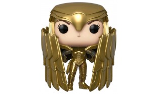 Wonder Woman: 1984 - Wonder Woman Gold Shield Pose US Exclusive Pop! Vinyl