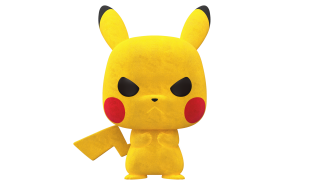 Pokemon - Pikachu Grumpy Flocked Pop! Vinyl NYCC 2020