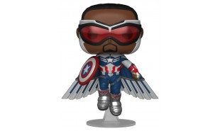 The Falcon and the Winter Soldier - - Captain America Flying US Exclusive Pop! Vinyl