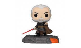 Star Wars - Red Saber Series: Darth Tyranus Glow US Exclusive Pop! Deluxe