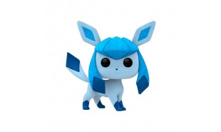 Pokemon - Glaceon US Exclusive Flocked Pop!