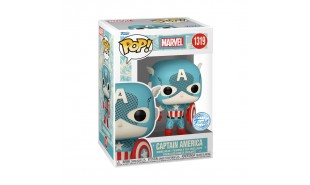 Marvel Comics: D100 - Captain America Retro Reimagined Pop! Vinyl