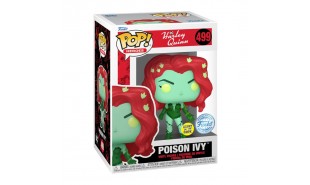 Harley Quinn: Animated - Poison Ivy (Plant Suit) US Exclusive Glow Pop! Vinyl